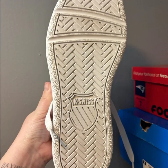 K-Swiss White Sneakers - Picture 3 of 3